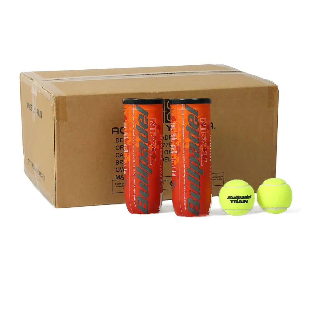 Cajón Bullpadel Train – 24 Botes (72 Pelotas), Rendimiento y Precisión