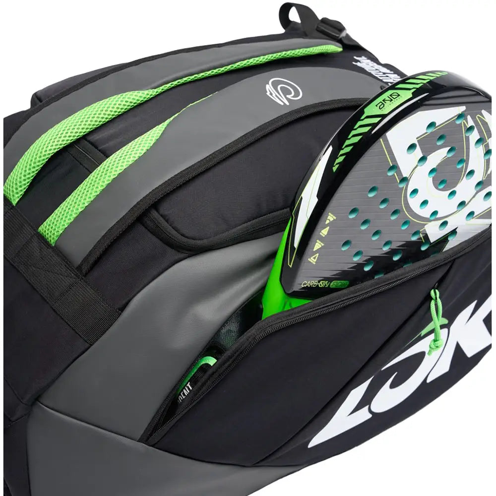 Paletero Lok Maxx Negro con Detalles Verdes