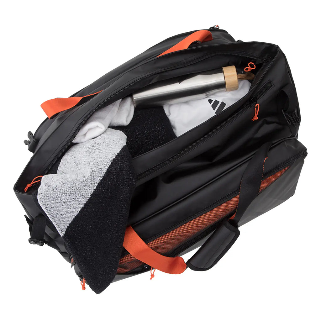 Paletero Adidas Multigame Negro/Naranja 3.4
