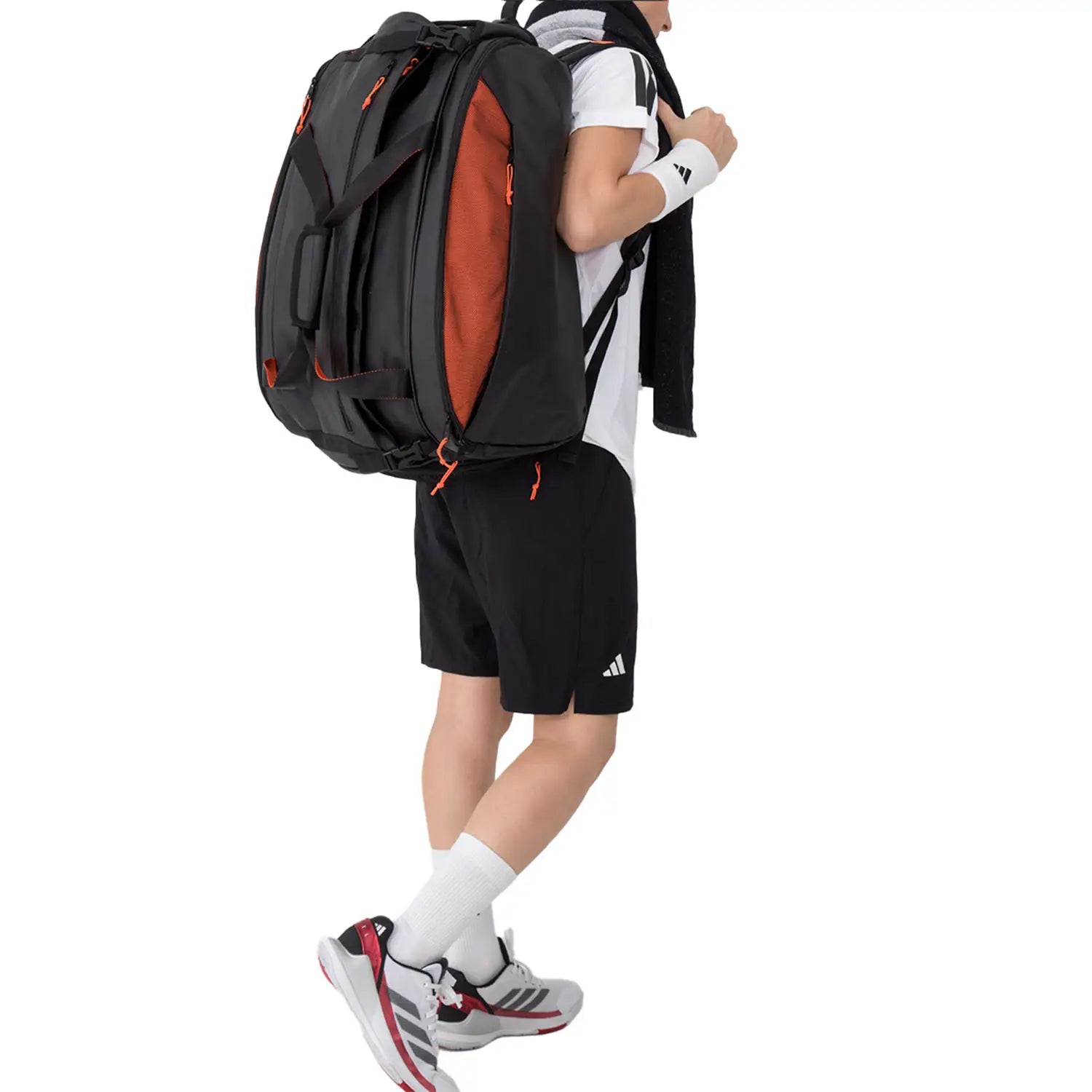 Paletero Adidas Multigame Negro/Naranja 3.4