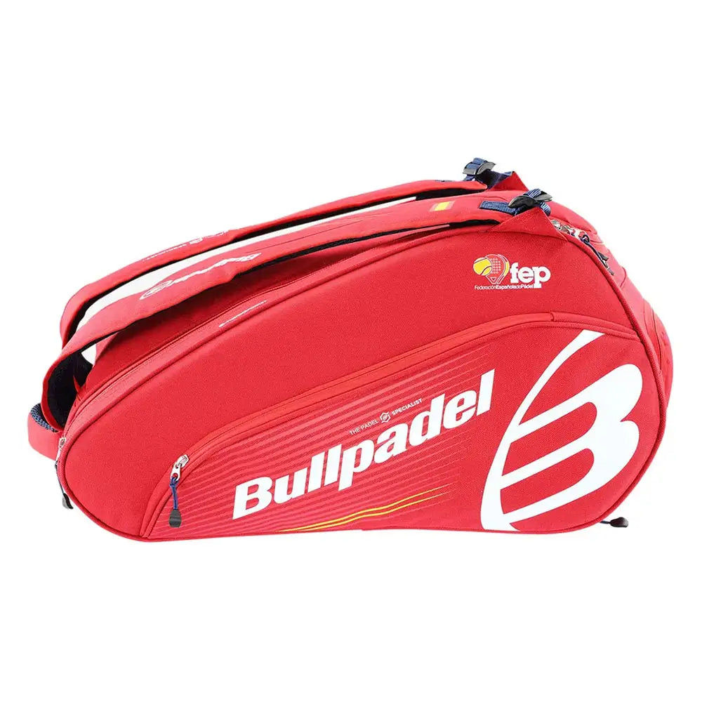 Paletero Bullpadel FEP Rojo – La Elección de los Profesionales